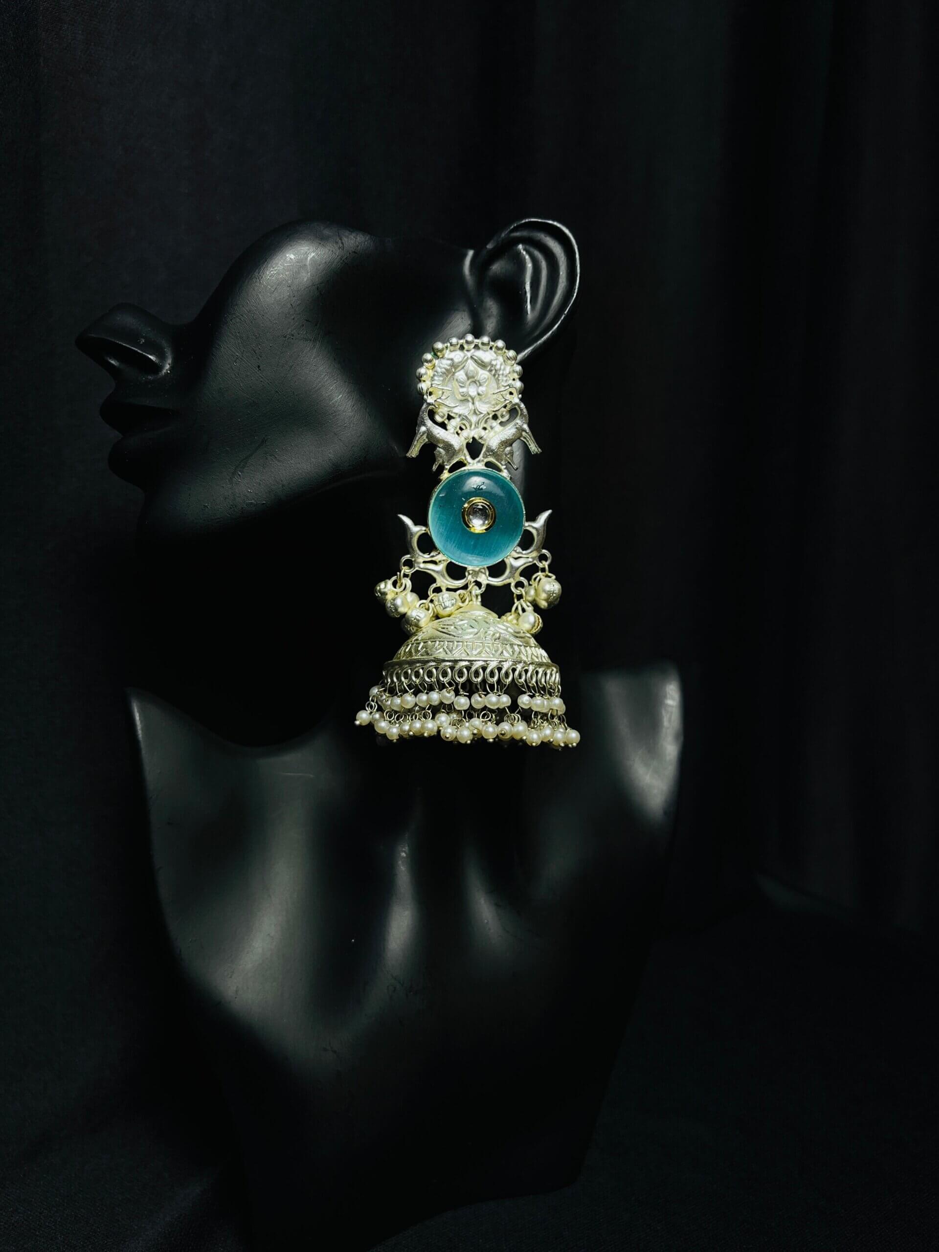Anjani Brass Earring