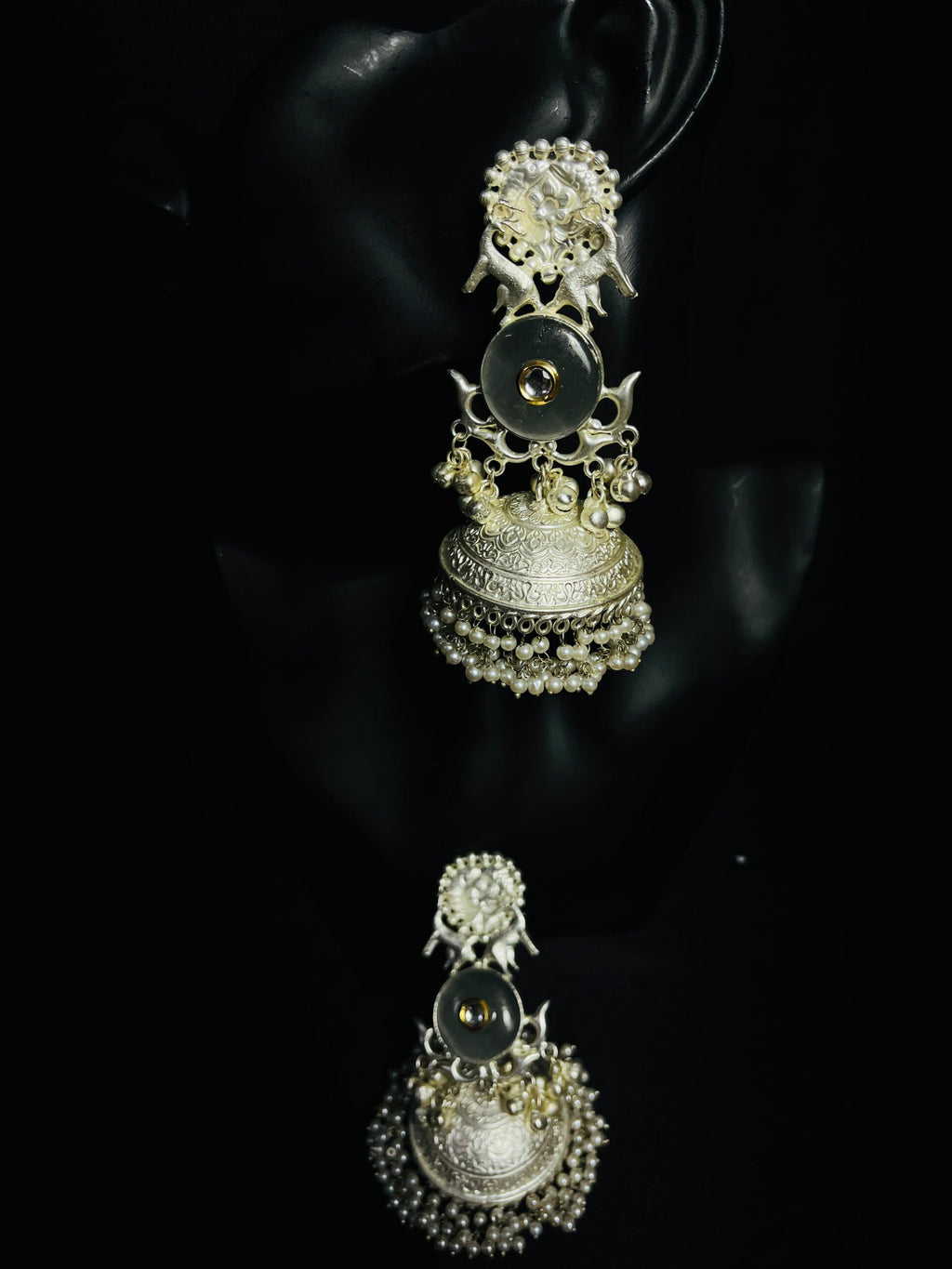 Anjani Brass Earring