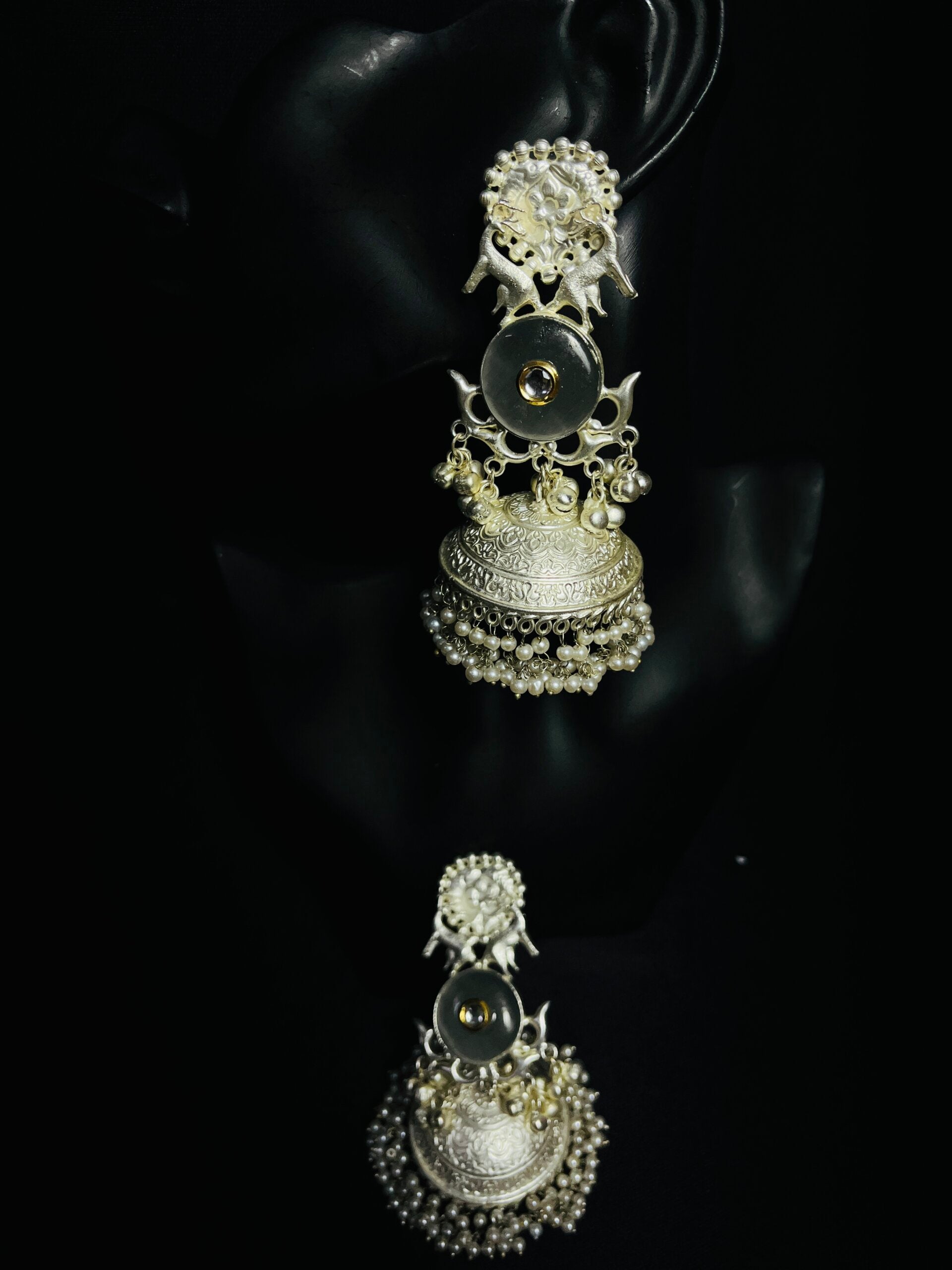 Anjani Brass Earring