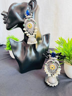 Anarkali Jhumka ( Dark Blue )