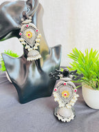 Anarkali Jhumka ( Black )