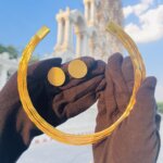 Victoria Nine Layer Hasli Choker With Earring