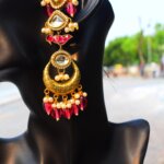 Sabyasachi Dupe Earring ( Ruby)