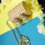 Dual tone Nandi Necklace (Pendant )