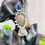 Anarkali Jhumka ( Dark Blue )