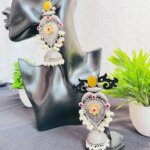 Anarkali Jhumka ( Yellow )