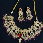 Kundan Polki With AD Necklace