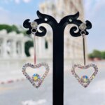 Beautiful brass earring