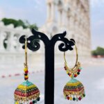 Multi Colour Jhumka