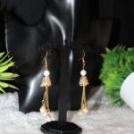 Imitation Pearl Tassels Earring