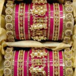 Pink Heavy Bridal Chooda