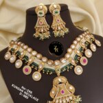 Antique Heritage Necklace With Earring